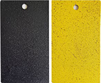 High-grit anti-slip powder paint in black and yellow finishes. Increase safety and visibility in high-risk, slippery areas. VML jpg